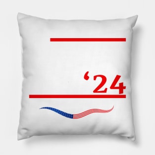 Janet and Rita Bluey Grannies 24 For President Pillow