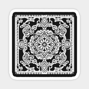 Snowflake Aesthetic - Bohemian Style Magnet