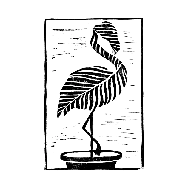 Flamingo Plant by Anda