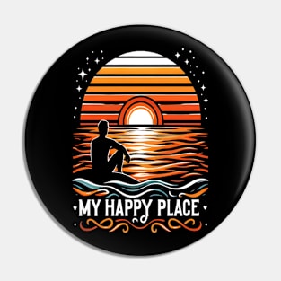 Summer Beach Sea Ocean Is My Happy Place Pin