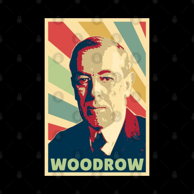 Woodrow Wilson Vintage Colors by Nerd_art