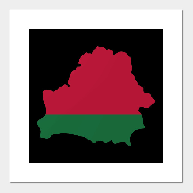 Belarus Map Flag Belarus Posters And Art Prints Teepublic