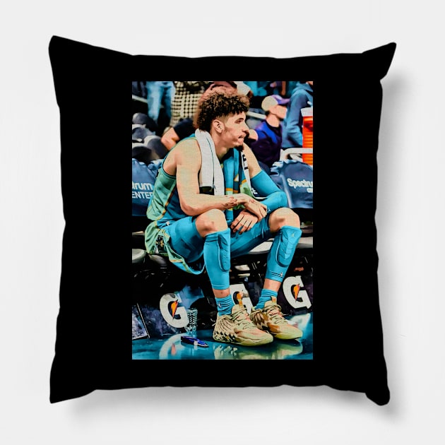 LaMelo Ball HD Pillow by Playful Creatives