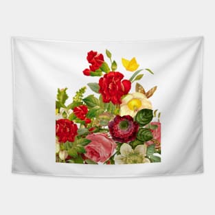 Oil Painting Artistic Flowers Tapestry