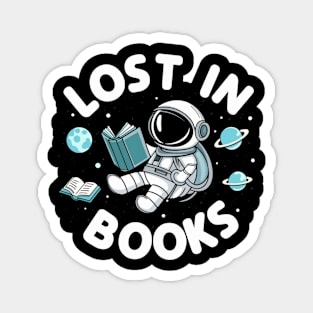 Lost In Books New Designed Premium Magnet