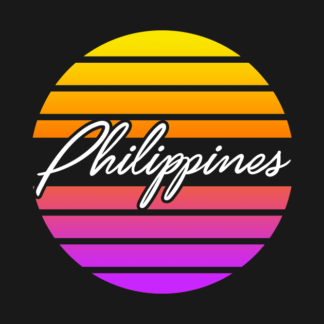 Throwback Sunset Vintage Philippines by paola.illustrations