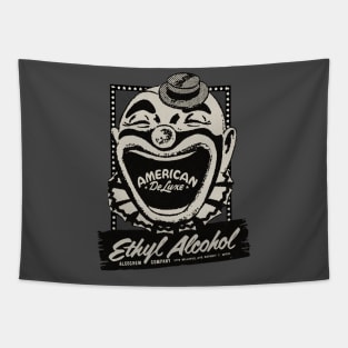 Vintage Clown Drink Distributors Tapestry