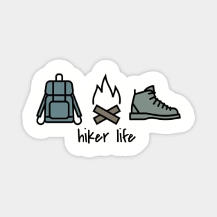 Hiker Life Magnet