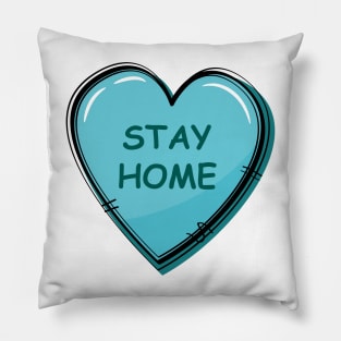 Sweet Candy Hearts Valentine Pillow