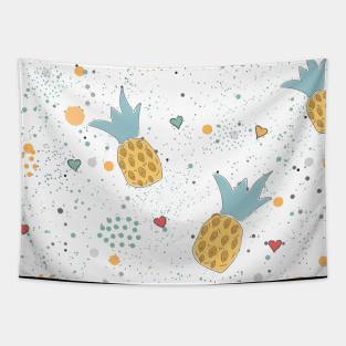 Pineapple Pattern Tapestry