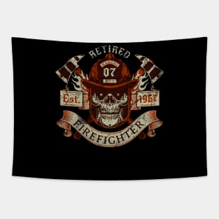 Retired Firefighter Tapestry