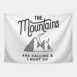 THE MOUNTAINS Tapestry