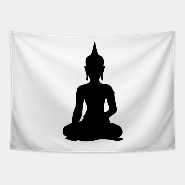 Simple Buddha Tapestry by XOOXOO