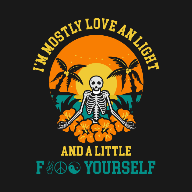 Funny Meditation Meditating Yoga Skeleton by merchmafia