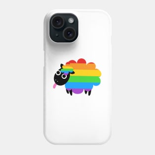 Sheep Rainbow Pride Shirt, Cute LGBTQ Shirt, Gay Shirt, Lesbian Shirt, Gift for Gay Lesbian, Queer Pride Month Phone Case