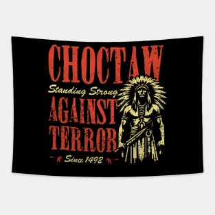 Choctaw Tribe Indigenous Pride Tapestry