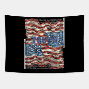 Lies Truth Tapestry