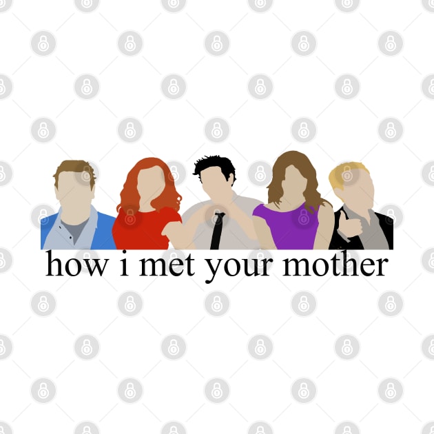 HIMYM (Minimalist Print with Text) by tytybydesign