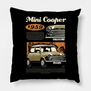 Mini Cooper 1959 MK1 Morris Pillow