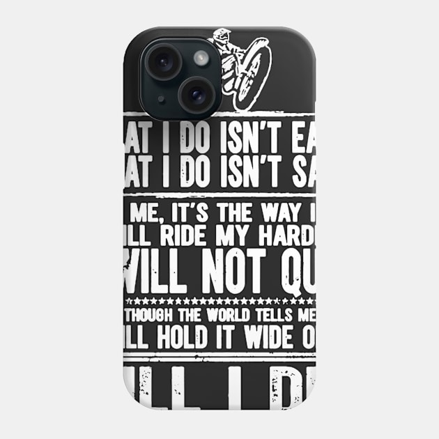 Proud MX Rider Phone Case by DesignShirt