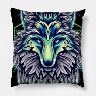 fox space Pillow