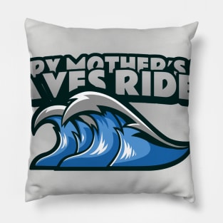 mothers day surf t-shirt Pillow