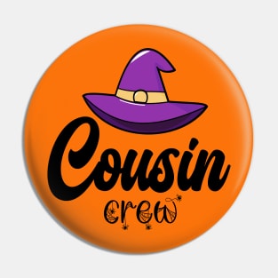 Halloween Family Witch Hat Cousin Pin