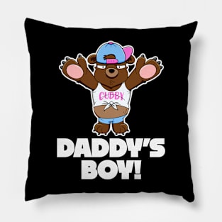 I won't eat you! - Daddy's Boy Pillow