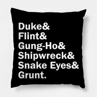 Funny Names x GI Joe Pillow