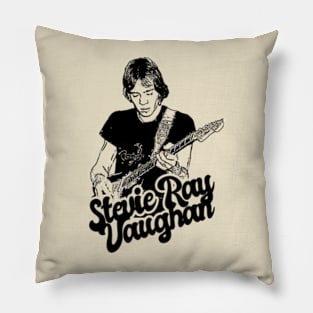 Stevie Ray Vaughan 1977s Style Classic Pillow