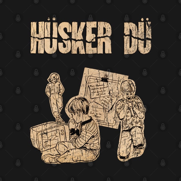 Vintage husker du  fanart by We Only Do One Take