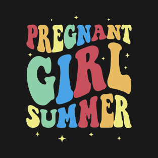 Pregnant Girl Summer T-Shirt