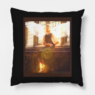 Angelic Aurora Pillow