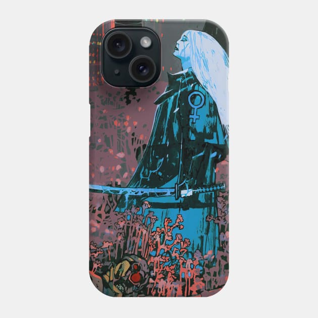 The Empress (Cyberpunk Tarot) Phone Case by Joshessel