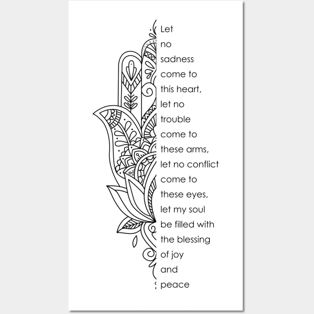 Let No Sadness Come To This Heart Yoga Tshirt For Women Let No Sadness Come To This Heart Yoga Tshirt For Women