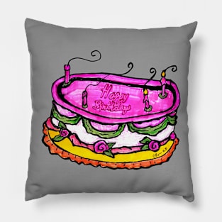 Birth Day Cake Pillow