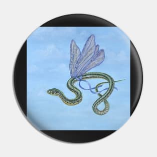 Flying Snake Pin