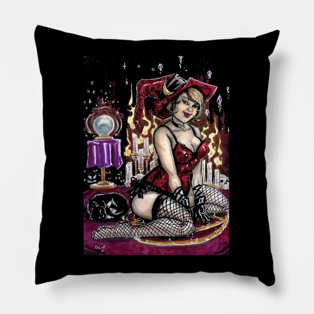 Bewitching Pillow by Djnebulous