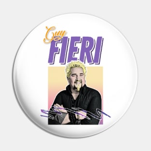 Guy Fieri Meme - Tribute Aesthetic 90s Style Fanart Pin