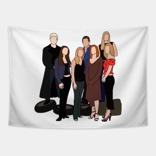 Buffy cast Tapestry