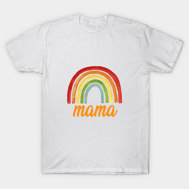 mama rainbow shirt