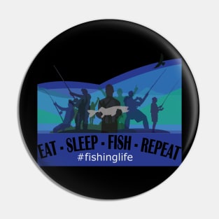 Fishing Life Pin