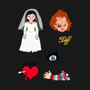 Bride of Chucky | Childs Play Sticker Set T-Shirt