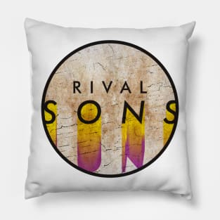 Rival Sons - VINTAGE YELLOW CIRCLE Pillow