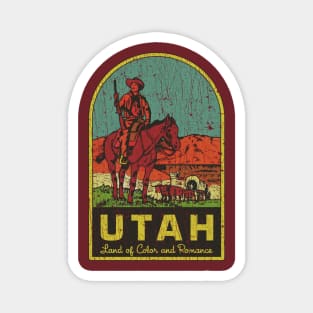 Utah Land of Color and Romance 1896 Magnet