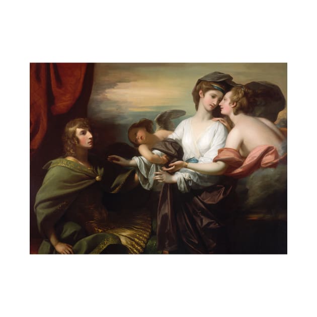 Helen Brought to Paris by Benjamin West by Classic Art Stall