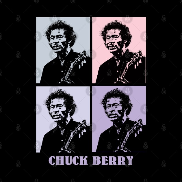 Chuck Berry 1977s Pop Art by KERIKIL