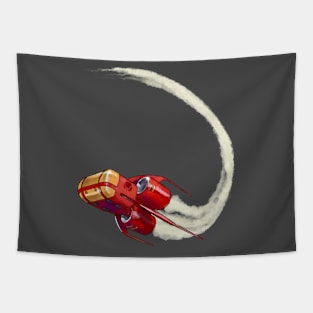 Wayland Retro Spaceship Tapestry