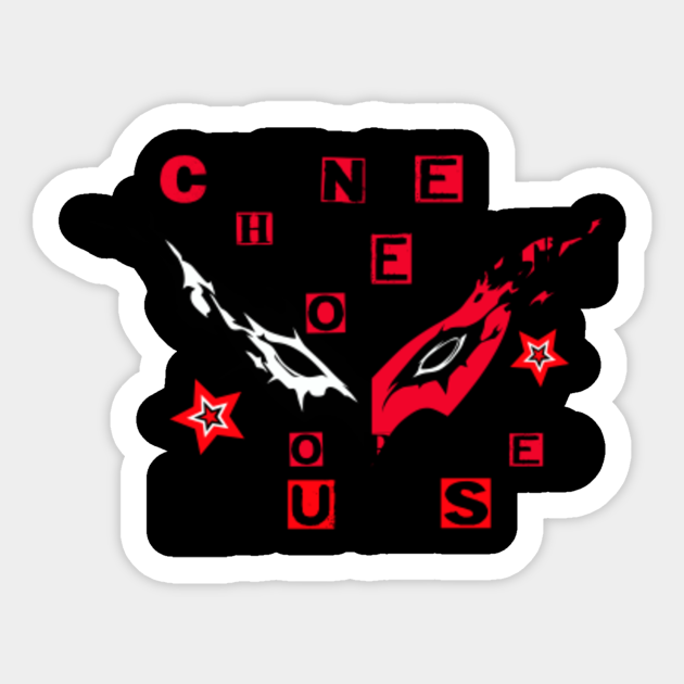 persona 5 joker mask persona 5 sticker teepublic persona 5 joker mask