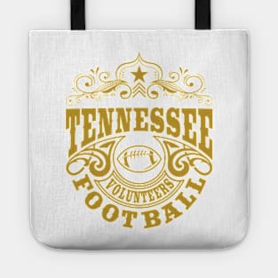 Vintage Retro Tennessee Volunteers Football Tote